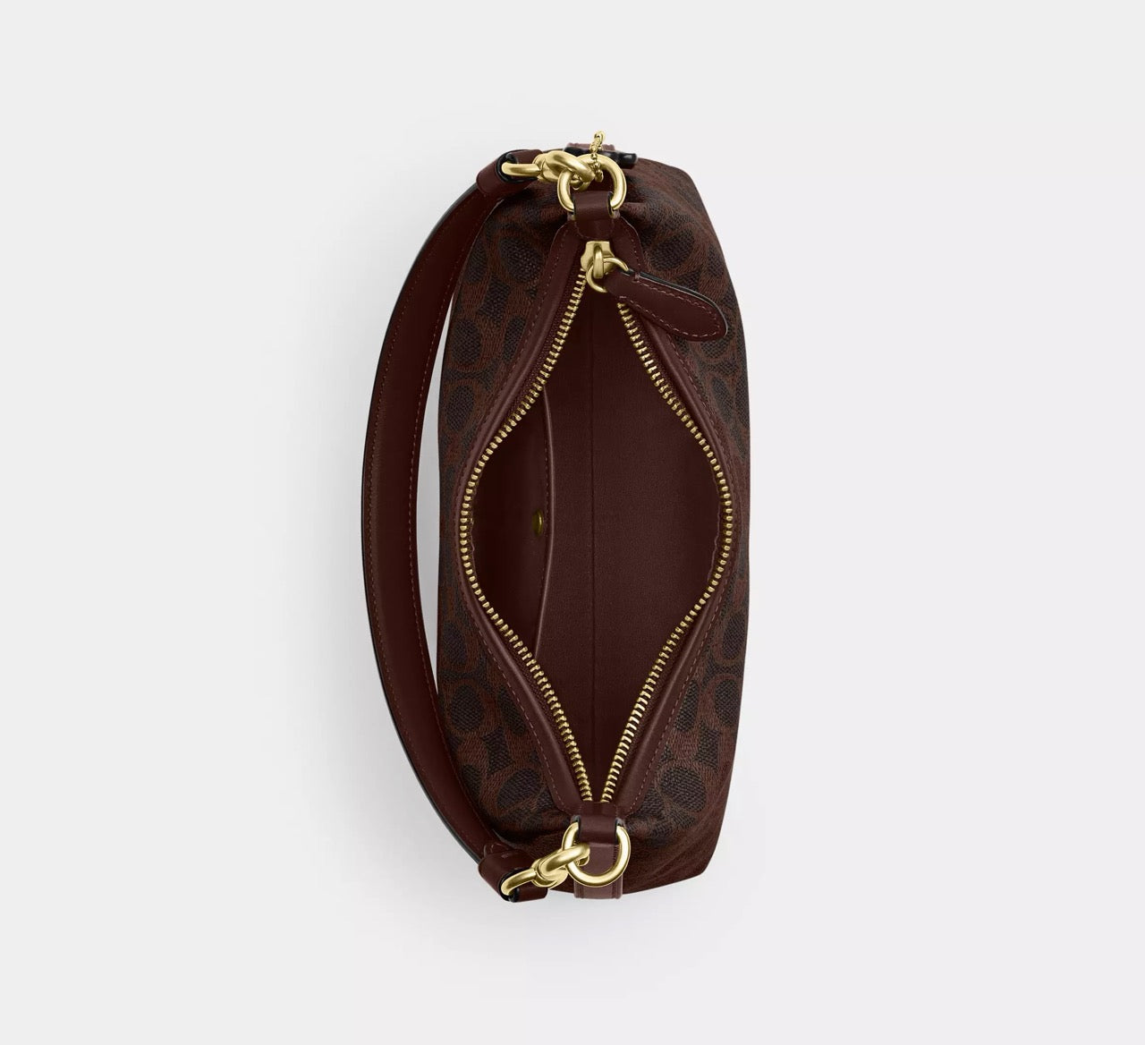 [INCOMING ETA 30 DAYS] COACH Juliet Shoulder Bag 25 In Signature Canvas in Maple (CAM26)