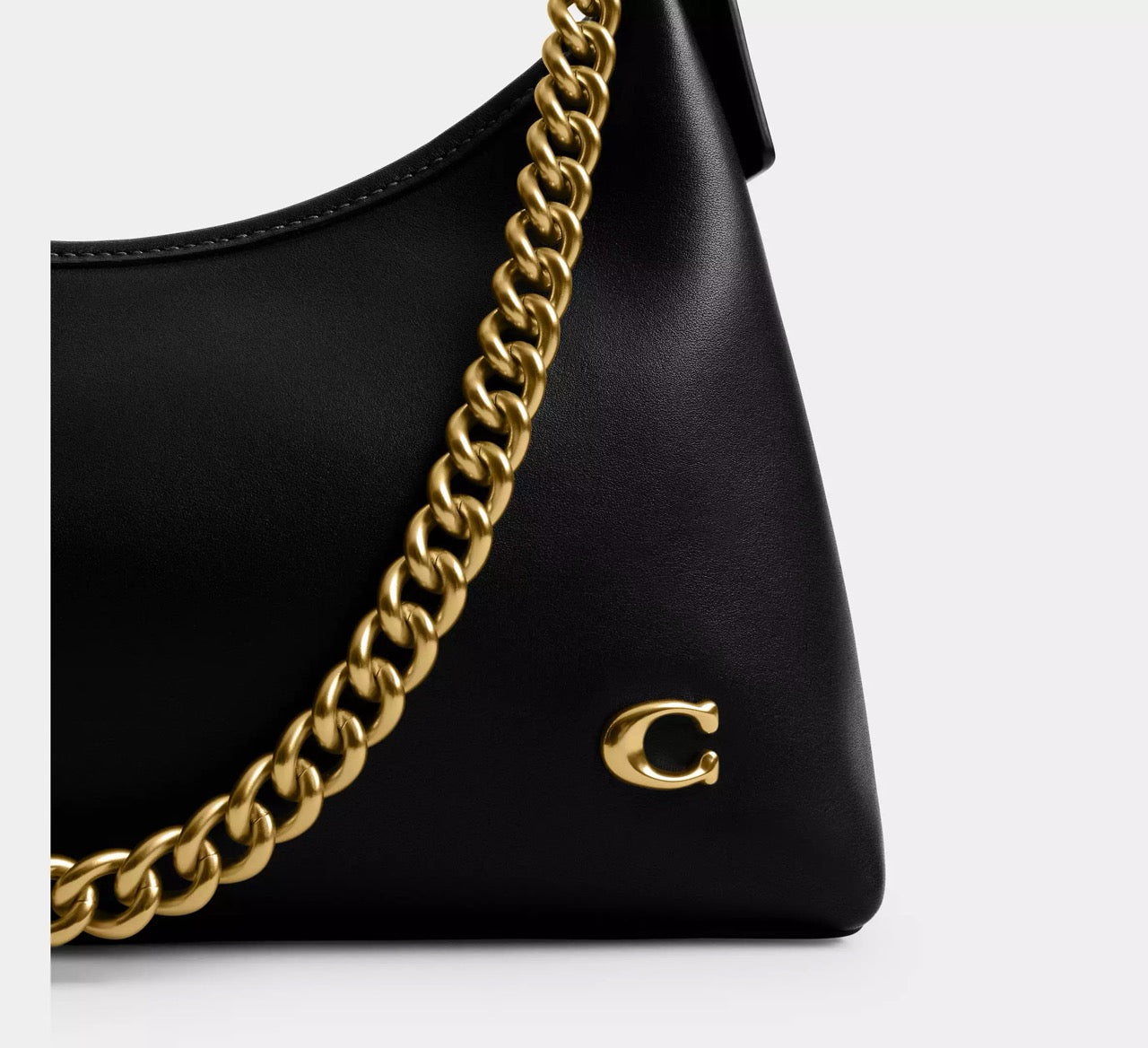 [WEB EXCLUSIVE][INCOMING ETA 30 DAYS] COACH Juliet Shoulder Bag 25 in Black (CW640)