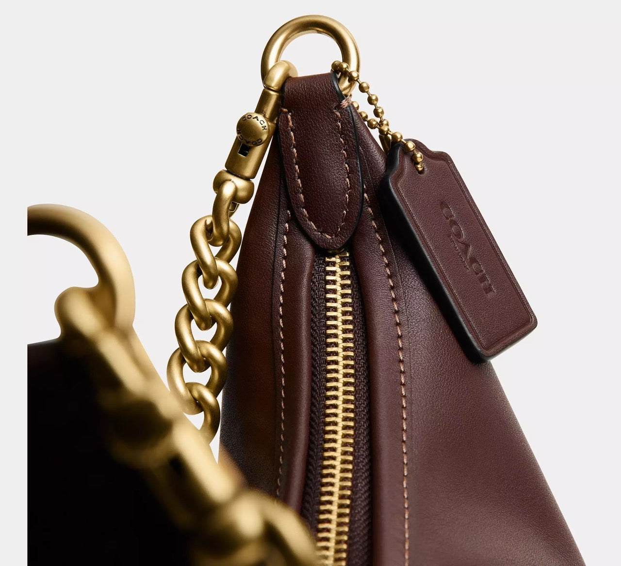 [WEB EXCLUSIVE][INCOMING ETA 30 DAYS] COACH Juliet Shoulder Bag 25 in Maple (CDZ64)