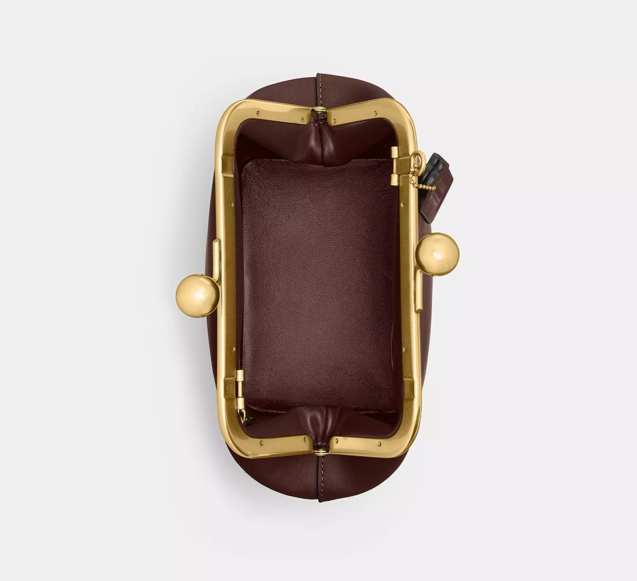 [WEB EXCLUSIVE][INCOMING ETA 30 DAYS] COACH Kisslock Frame Bag 16 in Maple (CCY28)