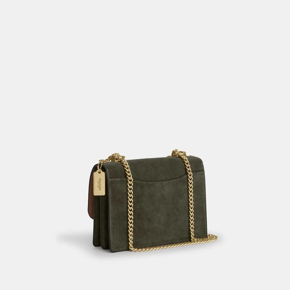 [SPECIAL DEAL][INCOMING ETA 30 DAYS] COACH Klare Crossbody Bag In Signature Canvas in Army Green/Tan (CCC70)