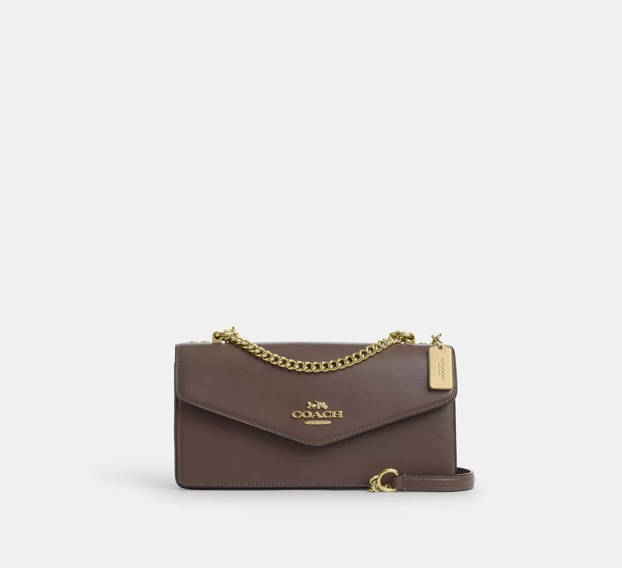 [INCOMING ETA 30 DAYS] COACH Klare Envelope Crossbody Bag in Dark Stone (CBI98)(2)