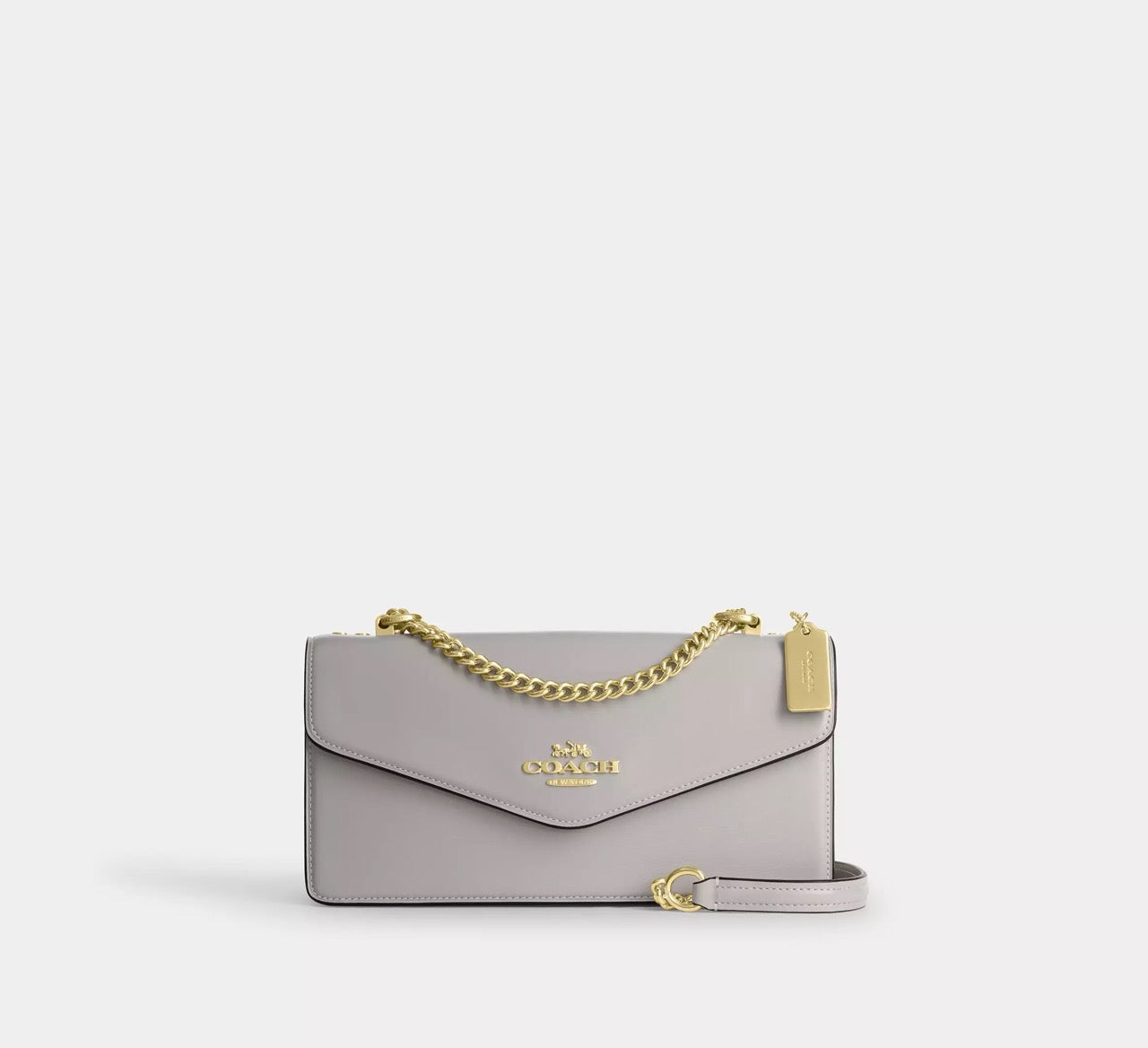 [INCOMING ETA 30 DAYS] COACH Klare Envelope Crossbody Bag in Dove Grey (CBI98)