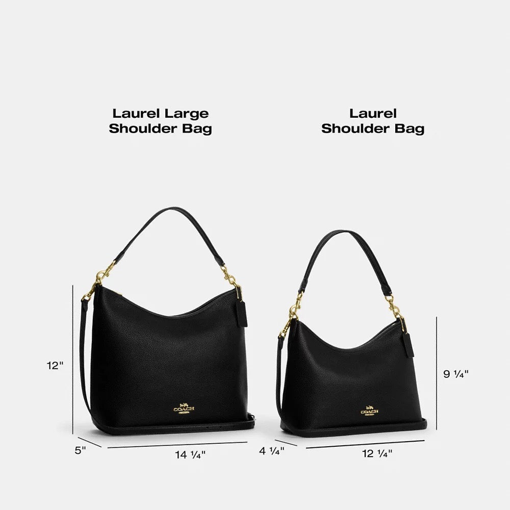 [INCOMING ETA 30 DAYS] COACH Laurel Shoulder Bag in Maple (CR148)