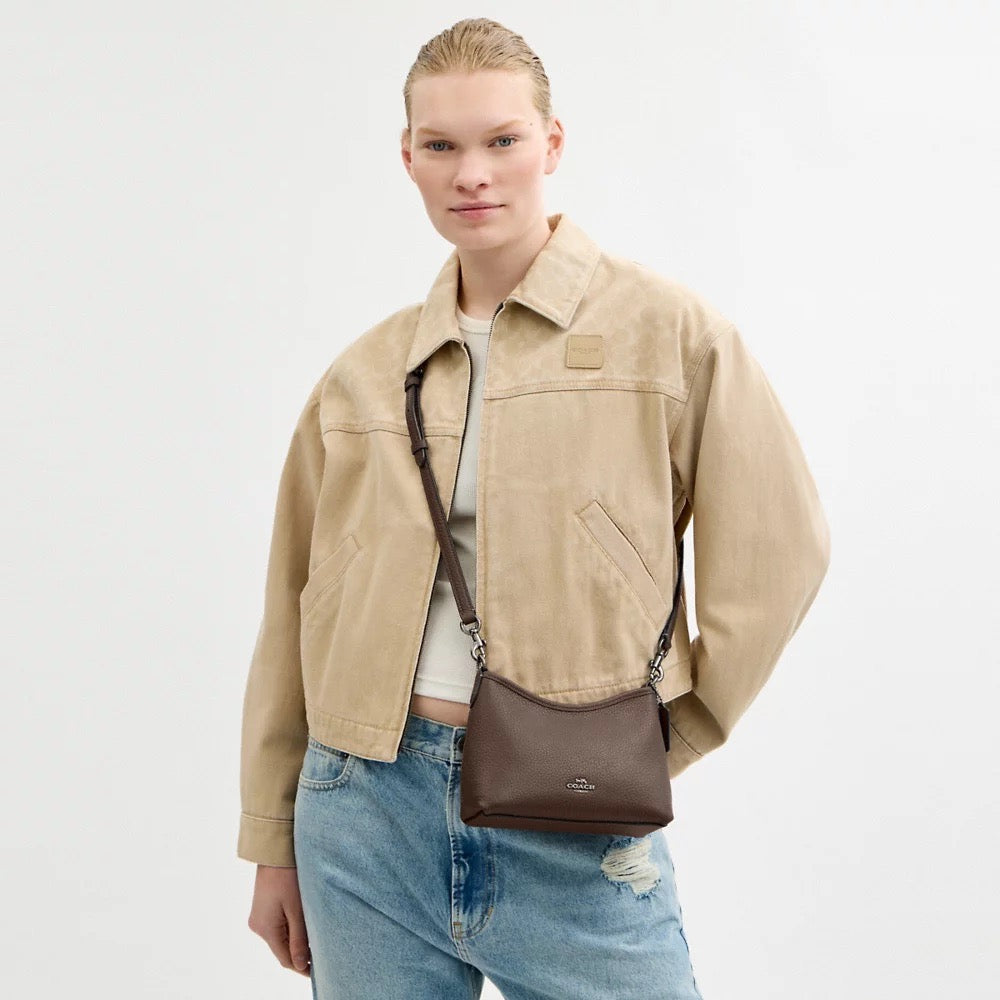 [INCOMING ETA 30 DAYS] COACH Laurel Small Shoulder Bag in Dark Stone (CBH16)