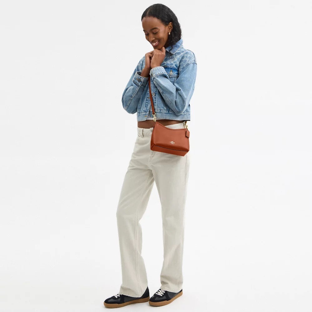 [INCOMING ETA 30 DAYS] COACH Laurel Small Shoulder Bag in Tan (GHW)(CBH68)