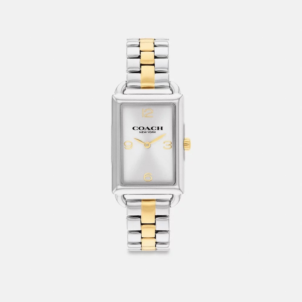 [INCOMING ETA 30 DAYS] COACH Liz Watch, 30 Mm X 22 Mm in Two Tone (CS621)