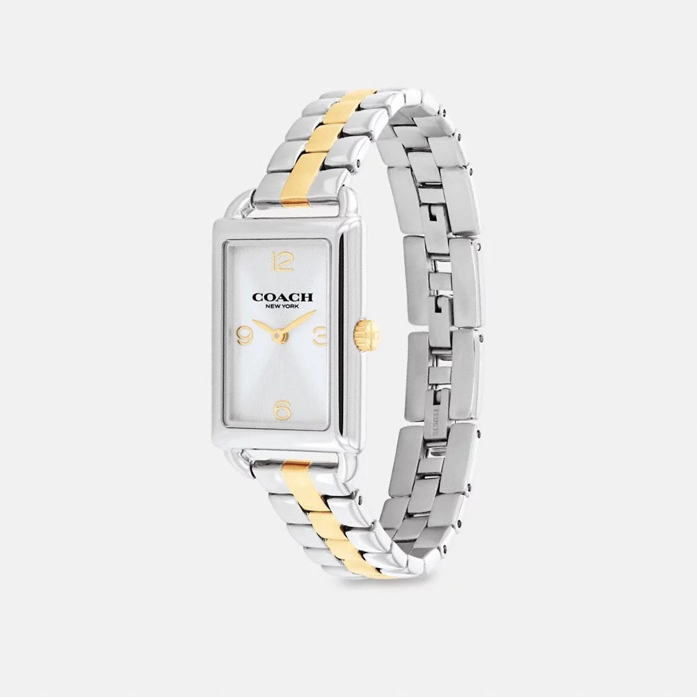 [INCOMING ETA 30 DAYS] COACH Liz Watch, 30 Mm X 22 Mm in Two Tone (CS621)