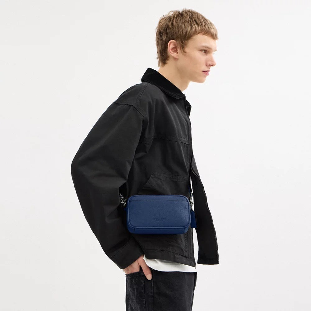 [INCOMING ETA 30 DAYS] COACH Men Jayden Crossbody in Deep Blue (CR179)
