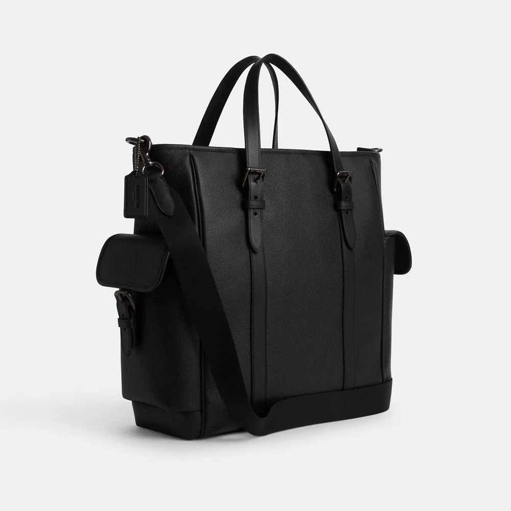 [INCOMING ETA 30 DAYS] COACH Men Sprint Tote in Black/Black (CR324)