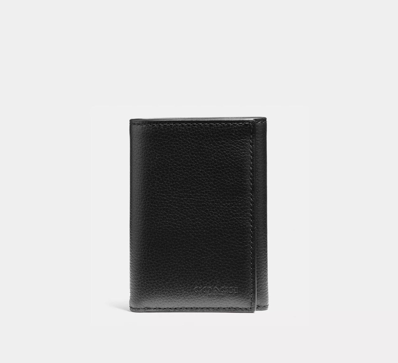[WEB EXCLUSIVE][READY STOCK MY] COACH Men Trifold Wallet in Black (23845)