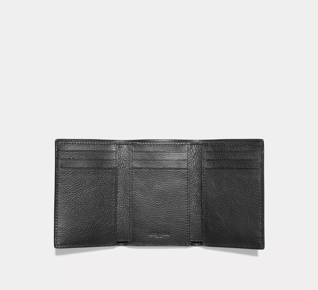 [WEB EXCLUSIVE][READY STOCK MY] COACH Men Trifold Wallet in Black (23845)