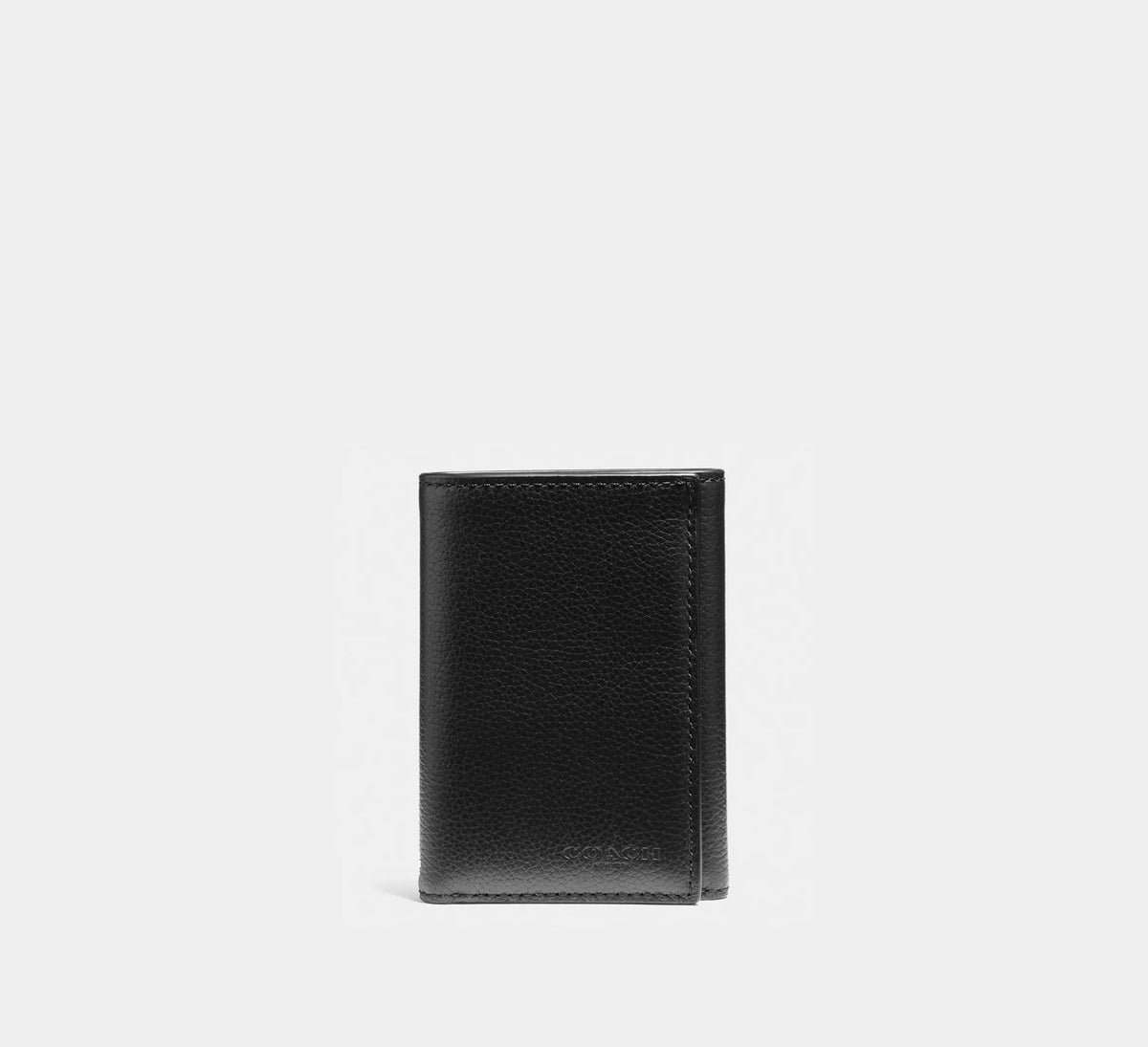 [WEB EXCLUSIVE][READY STOCK MY] COACH Men Trifold Wallet in Black (23845)