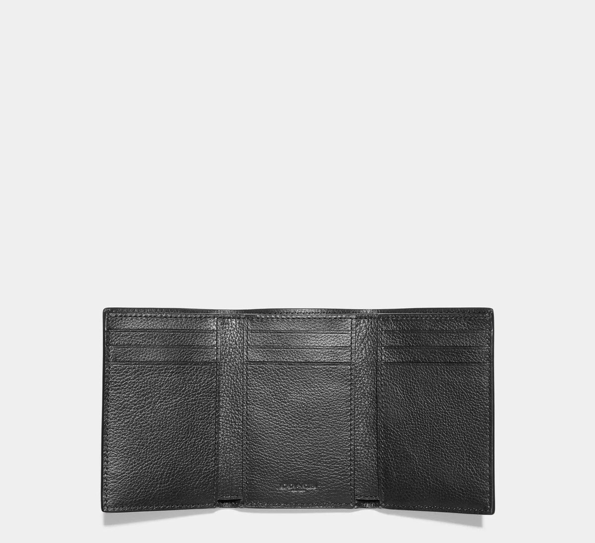 [WEB EXCLUSIVE][READY STOCK MY] COACH Men Trifold Wallet in Black (23845)