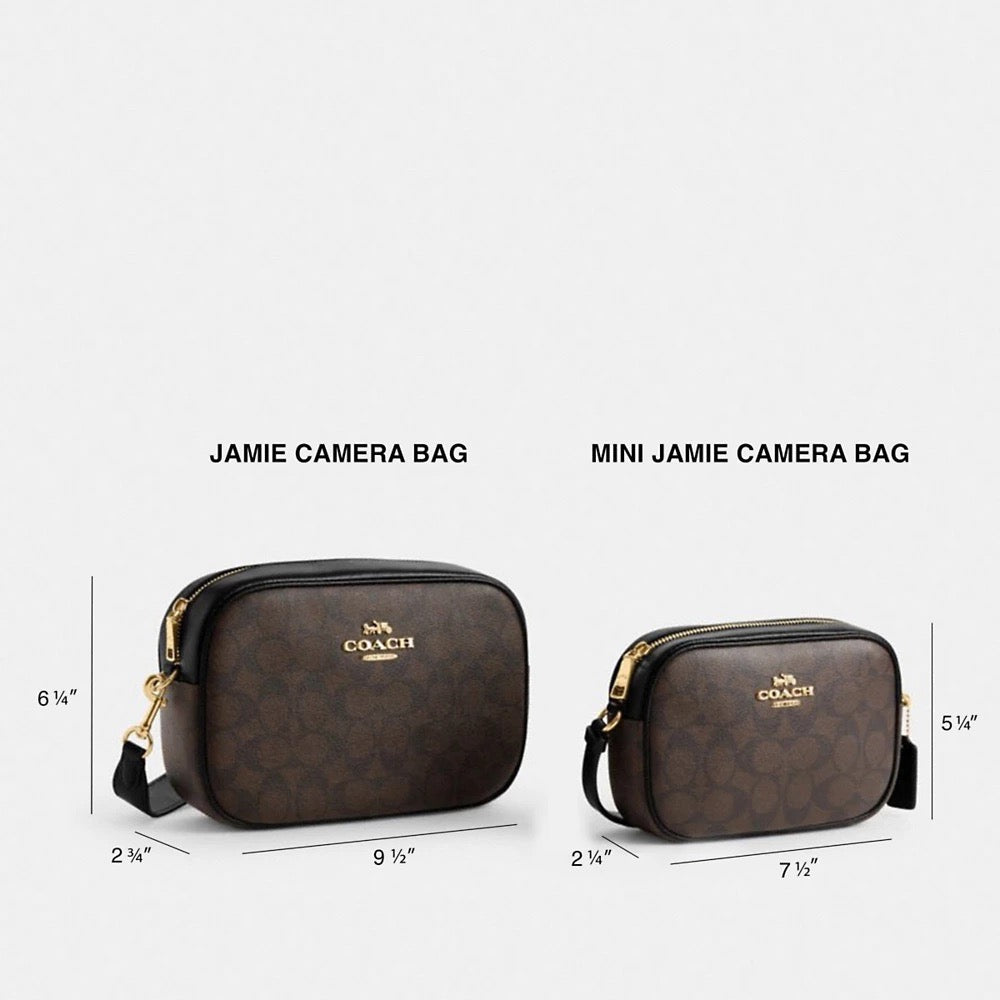 [INCOMING ETA 30 DAYS] COACH Mini Jamie Camera Bag in Black (GHW)(CQ875)