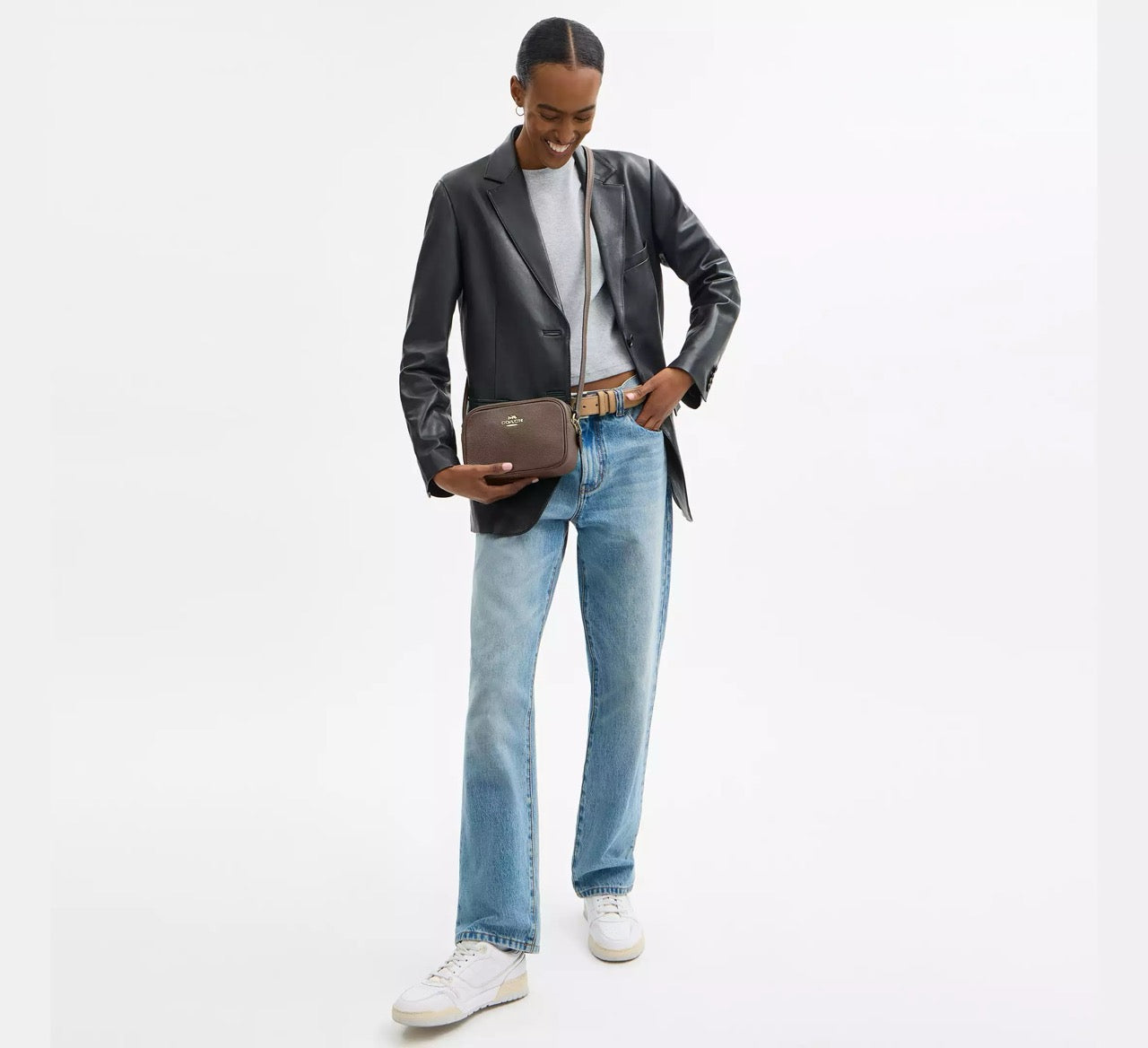 [INCOMING ETA 30 DAYS] COACH Mini Jamie Camera Bag in Dark Stone (CQ875)