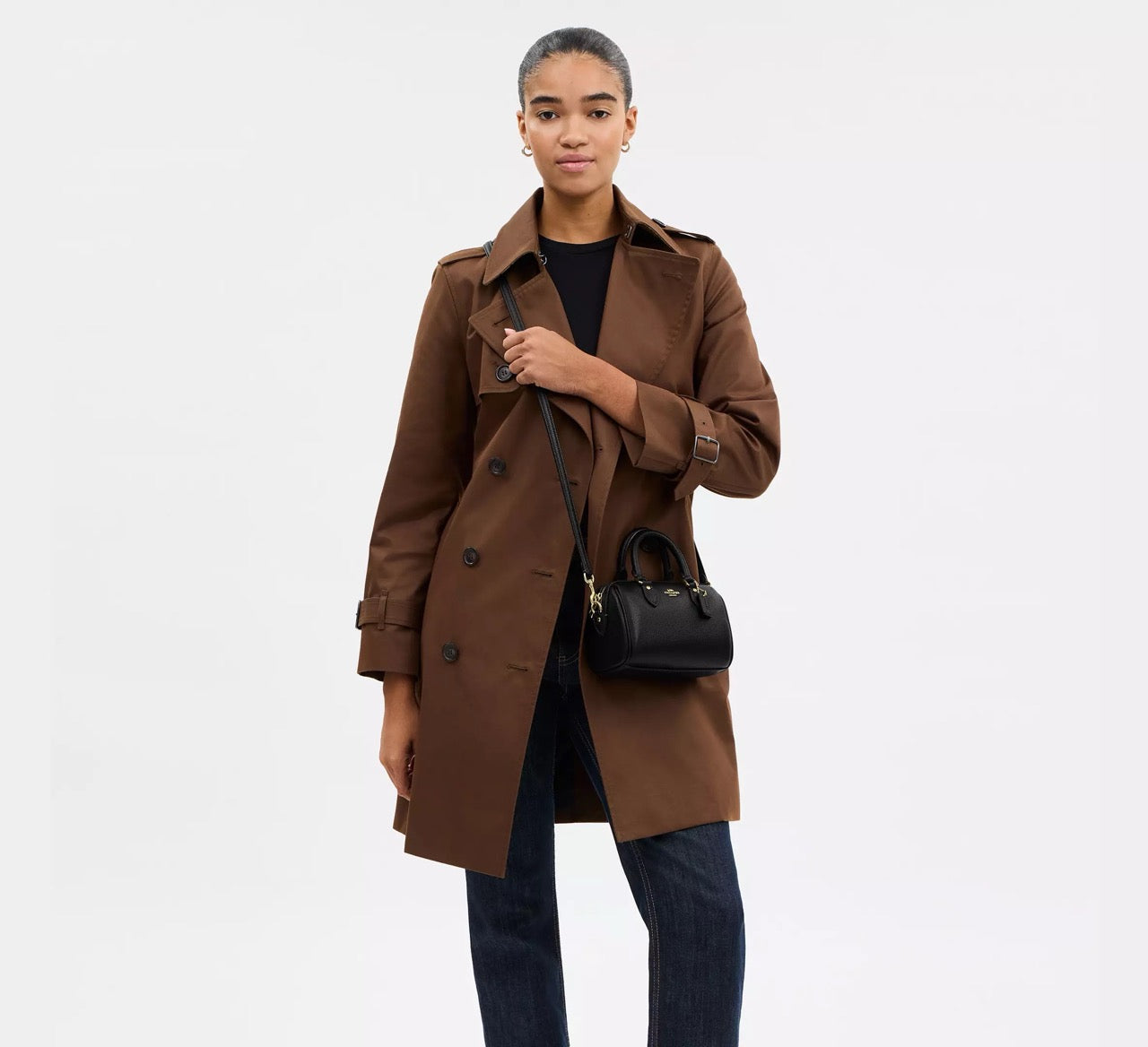 [INCOMING ETA CUBA RAYA] COACH Mini Rowan Crossbody Bag in Black (CW328)