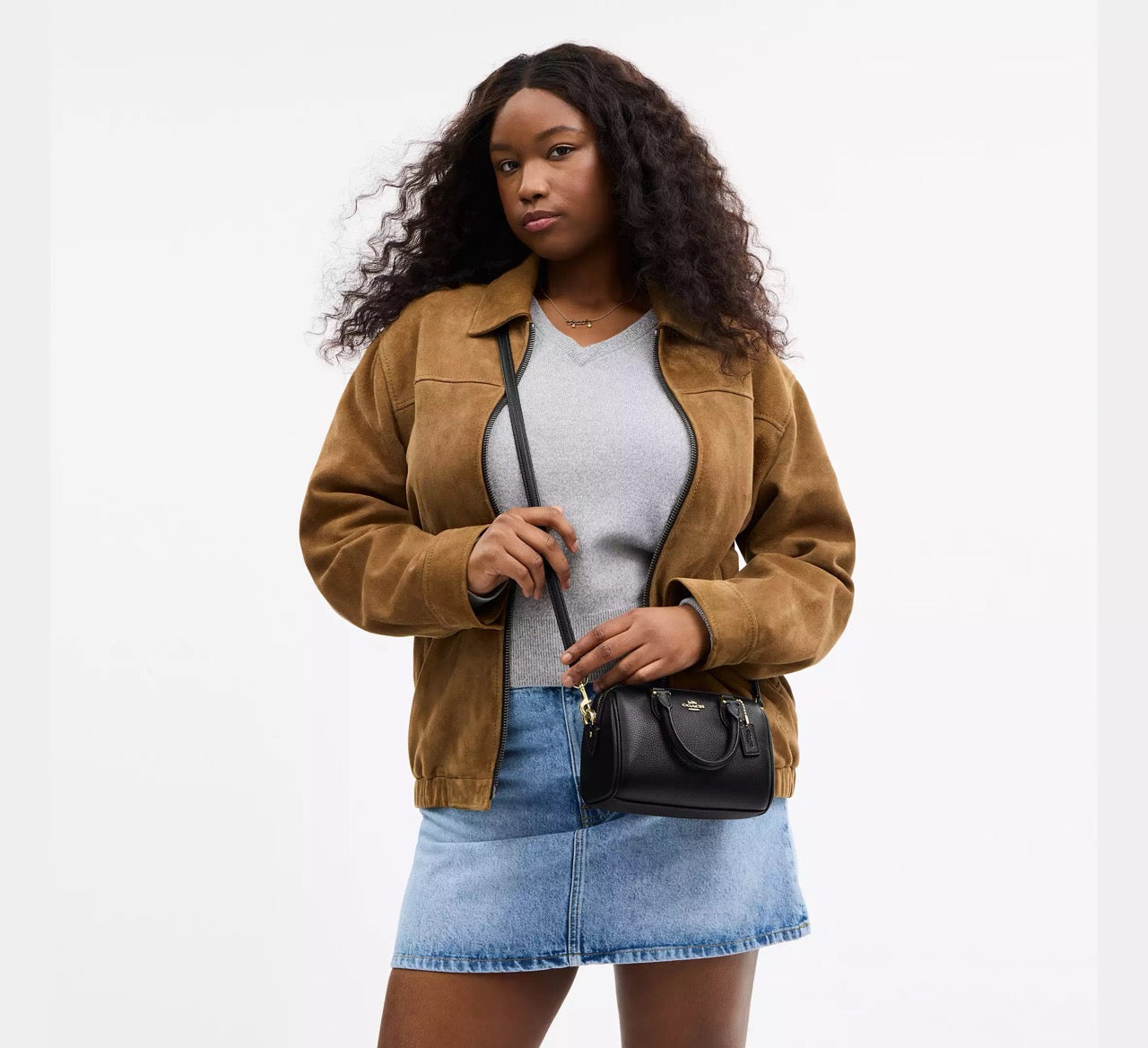 [INCOMING ETA CUBA RAYA] COACH Mini Rowan Crossbody Bag in Black (CW328)