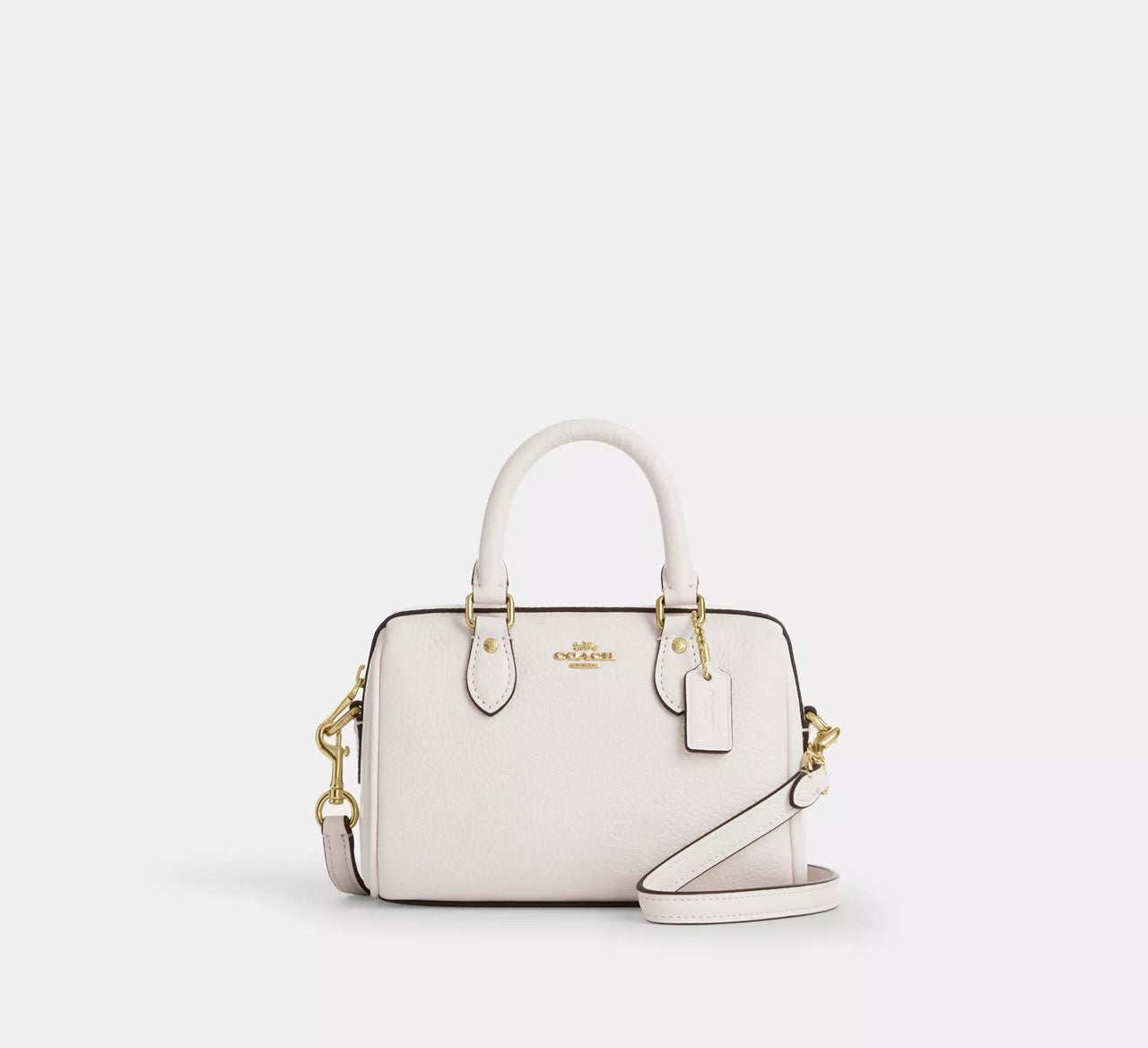 COACH Bag Malaysia | COACH Mini Rowan Crossbody Bag in Chalk (CW328)