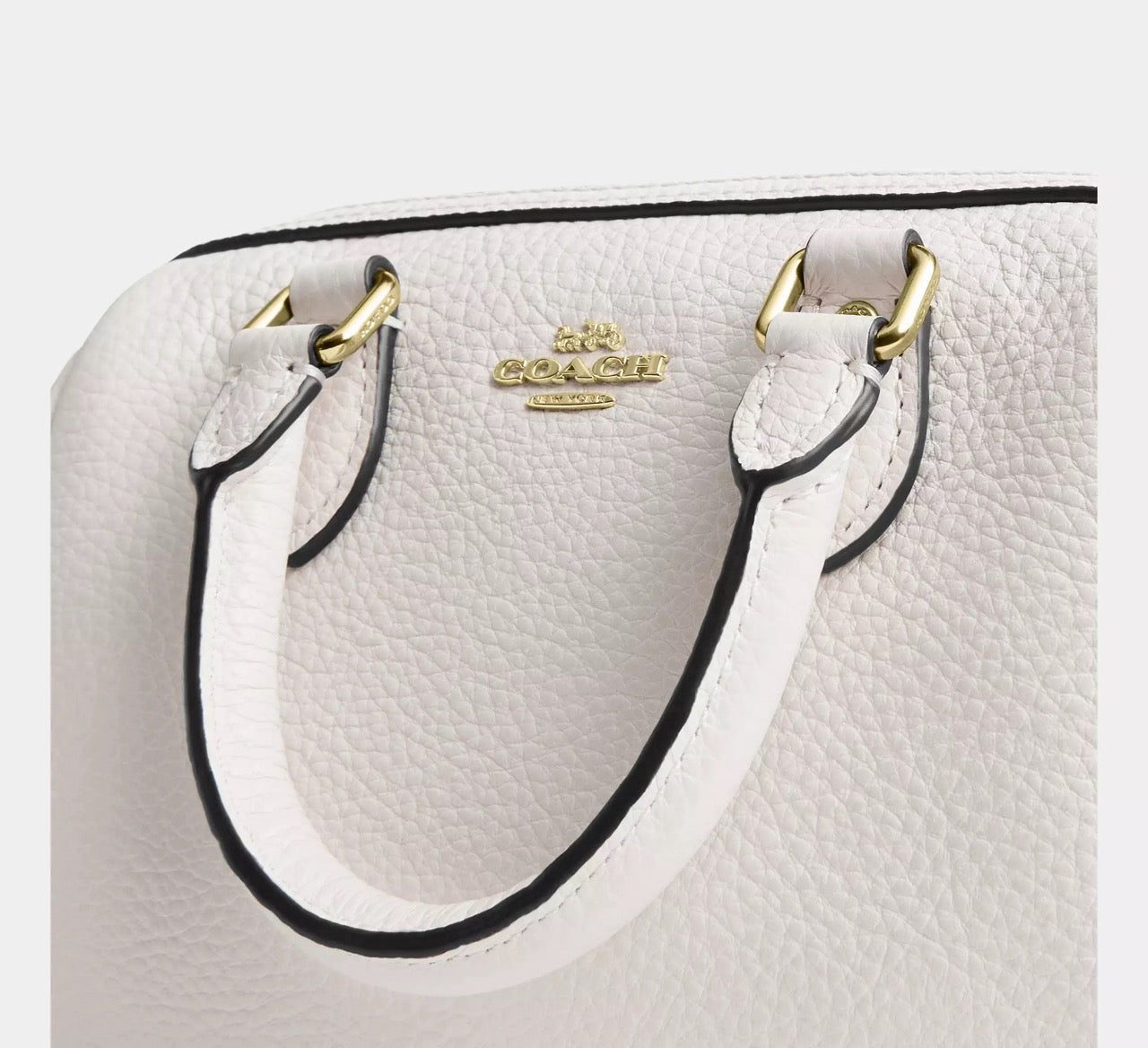 [INCOMING ETA CUBA RAYA] COACH Mini Rowan Crossbody Bag in Chalk (CW328)