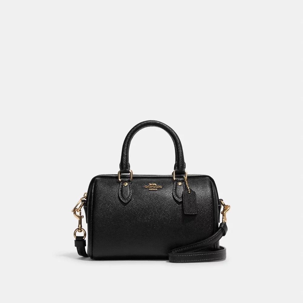 [INCOMING ETA END NOV 2024] COACH Mini Rowan Crossbody in Black (GHW) (CV404)