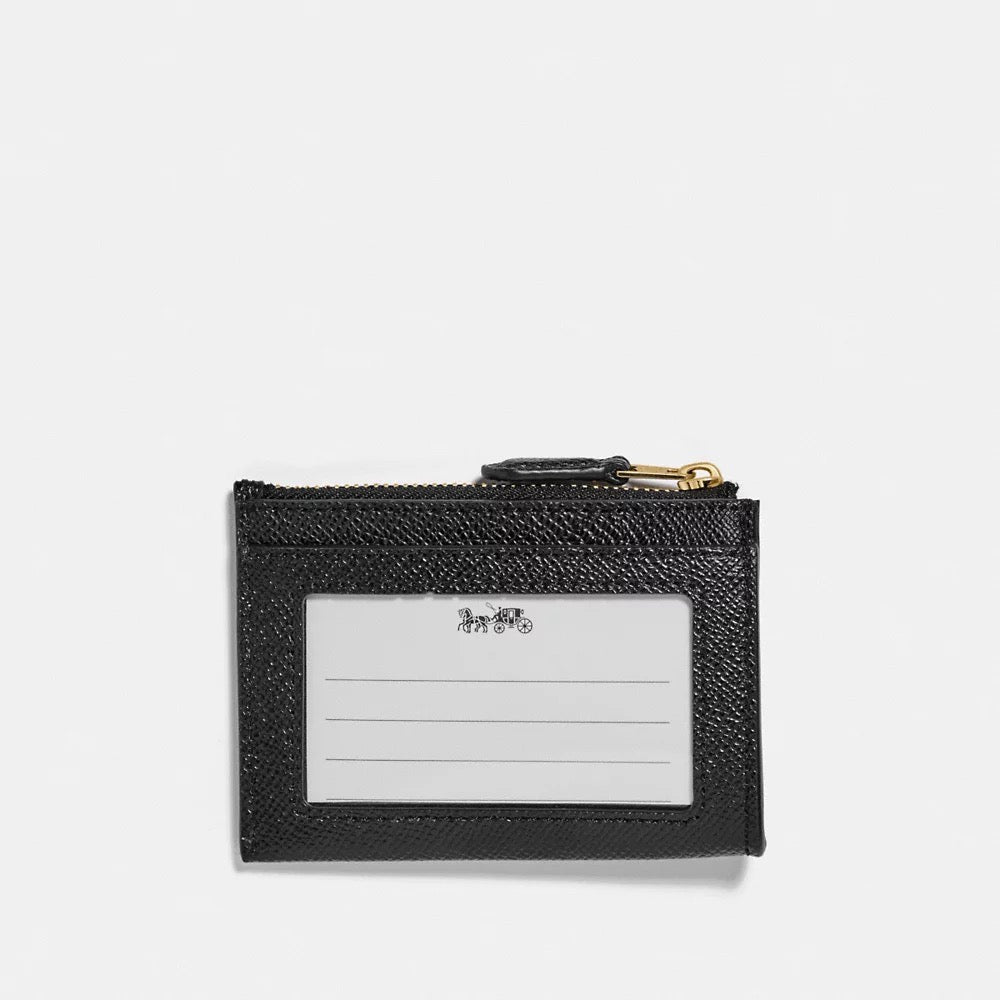 COACH Mini Skinny Id Case in Black (88250)