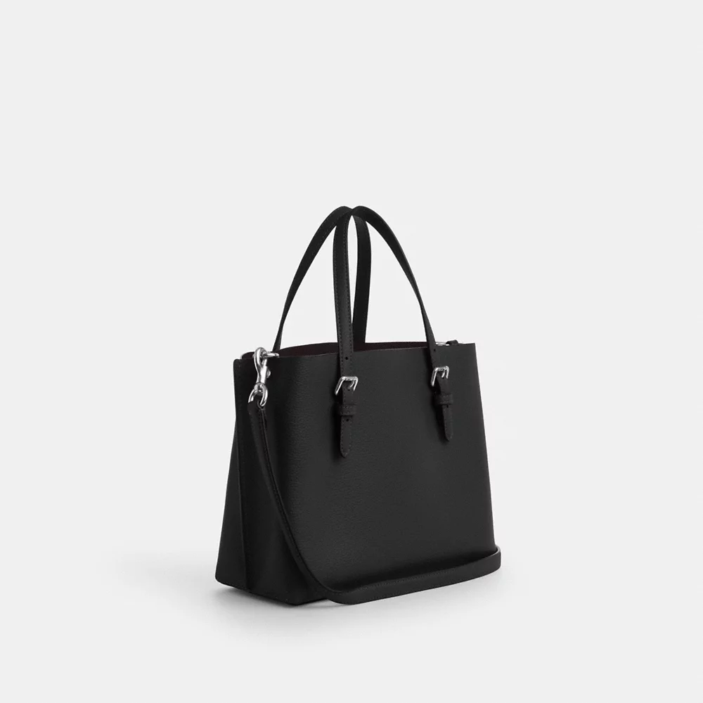 [INCOMING ETA 30 DAYS] COACH Mollie Tote Bag 25 In Black (Black HW) (CV966)