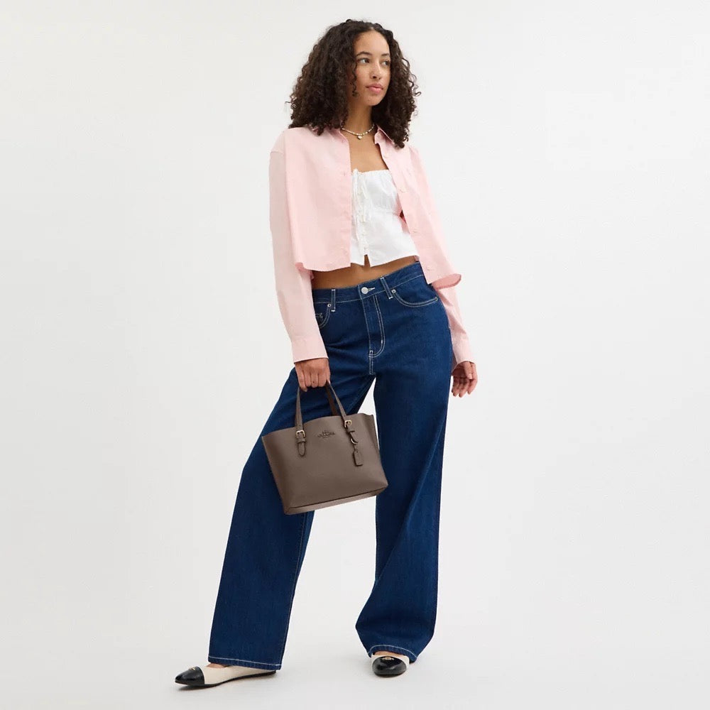 [INCOMING ETA 30 DAYS] COACH Mollie Tote Bag 25 in Dark Stone (CV966)