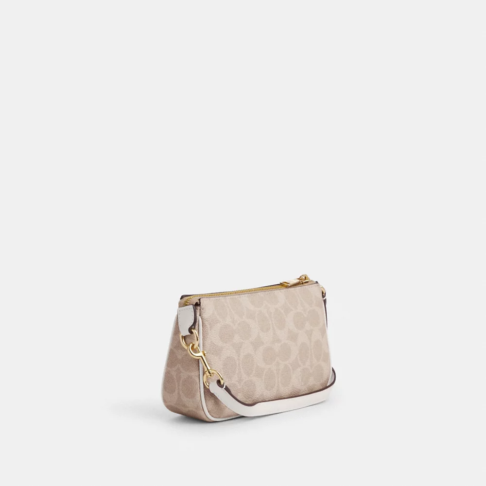 [INCOMING ETA END NOV 2024] COACH Nolita 19 In Signature Canvas In Sand Chalk (CW426)