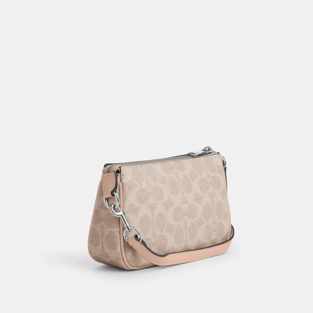 COACH Nolita 19 In Signature Canvas in Sand/Taupe (CW426)