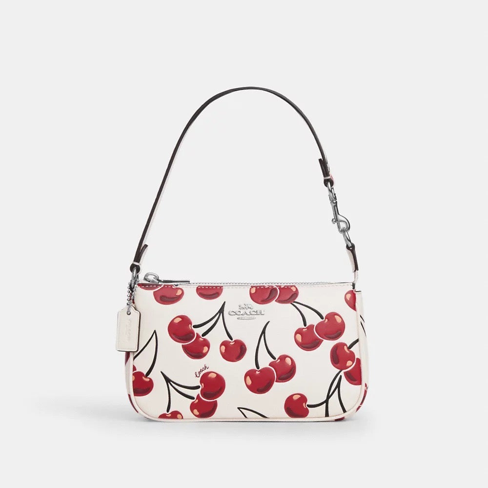 [INCOMING ETA AFTER RAYA] COACH Nolita 19 With Cherry Print in Chalk Multi (CZ012)