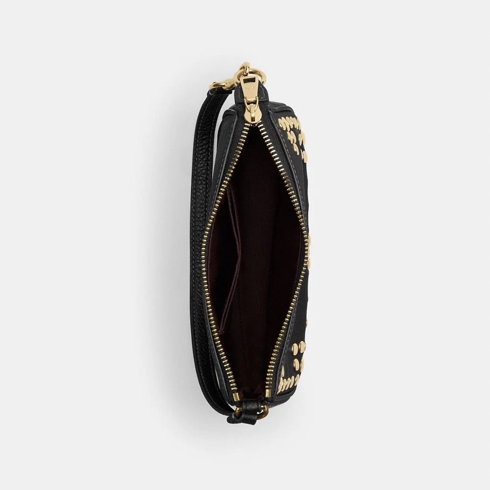 [INCOMING ETA 30 DAYS] COACH Nolita 19 With Rivets in Black (CAQ17)