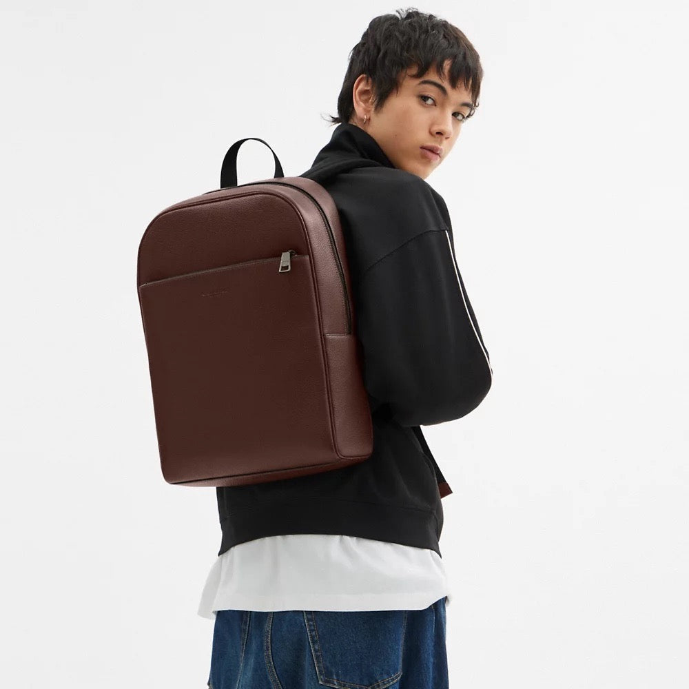 [INCOMING ETA AFTER RAYA] COACH Men Owen Backpack in Maple (CAJ66)