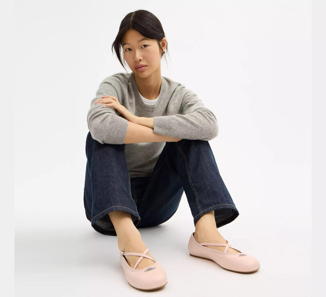 [INCOMING ETA 30 DAYS] COACH Phoebe Ballet Flat in Candy Pink (FK)(CDF60)