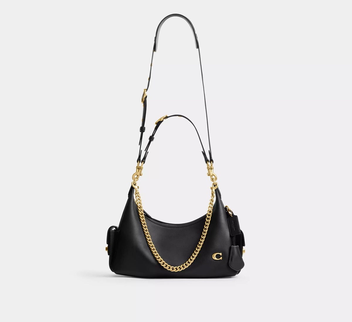 [WEB EXCLUSIVE][INCOMING ETA 30 DAYS] COACH Pocket Juliet Bag 30 in Black (CDZ70)