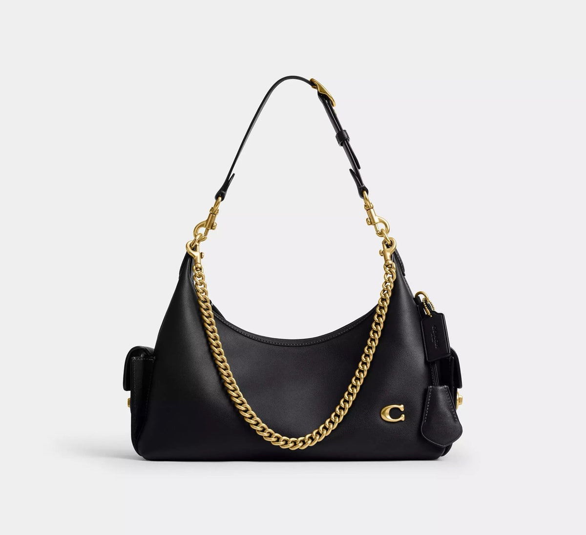 [WEB EXCLUSIVE][INCOMING ETA 30 DAYS] COACH Pocket Juliet Bag 30 in Black (CDZ70)