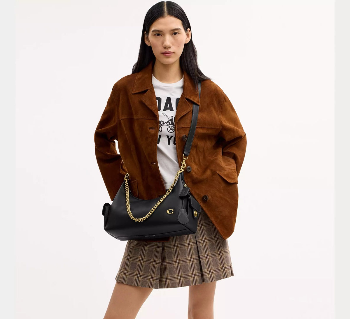 [WEB EXCLUSIVE][INCOMING ETA 30 DAYS] COACH Pocket Juliet Bag 30 in Black (CDZ70)
