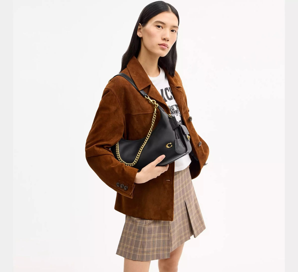 [WEB EXCLUSIVE][INCOMING ETA 30 DAYS] COACH Pocket Juliet Bag 30 in Black (CDZ70)