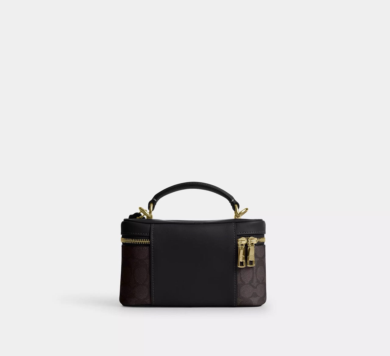 [INCOMING ETA 30 DAYS] COACH Rainer Crossbody Bag 18 In Signature Canvas in Walnut/Black (CEO23)