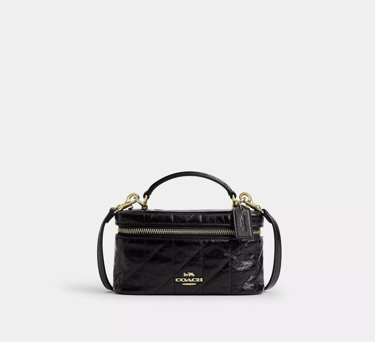 [INCOMING ETA 30 DAYS] COACH Rainer Crossbody Bag 18 With Quilting in Black (CEO22)