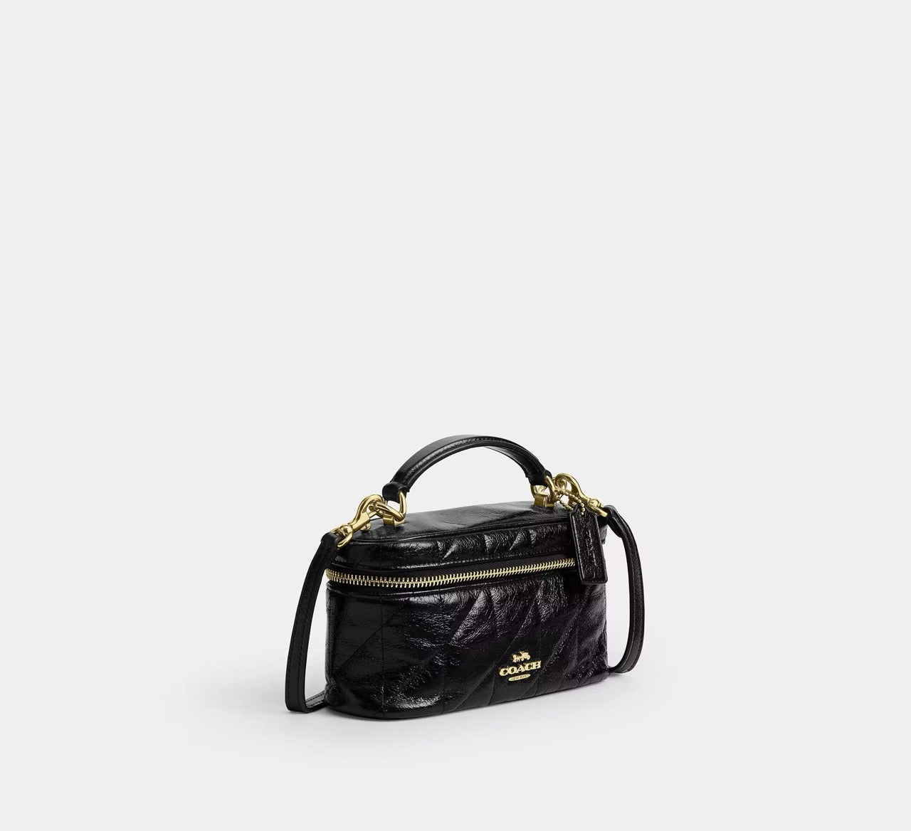 [INCOMING ETA 30 DAYS] COACH Rainer Crossbody Bag 18 With Quilting in Black (CEO22)