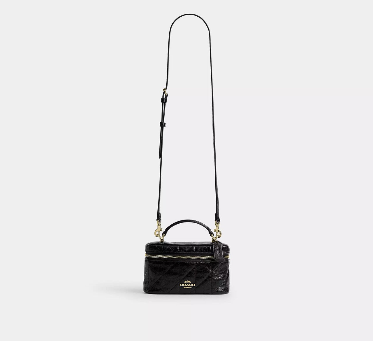 [INCOMING ETA 30 DAYS] COACH Rainer Crossbody Bag 18 With Quilting in Black (CEO22)