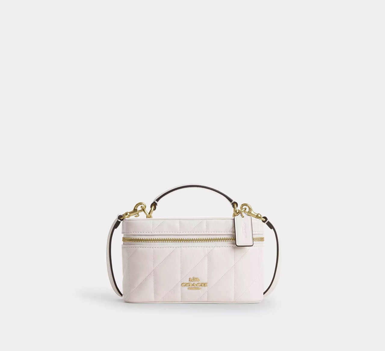 [INCOMING ETA 30 DAYS] COACH Rainer Crossbody Bag 18 With Quilting in Chalk (CEO22)