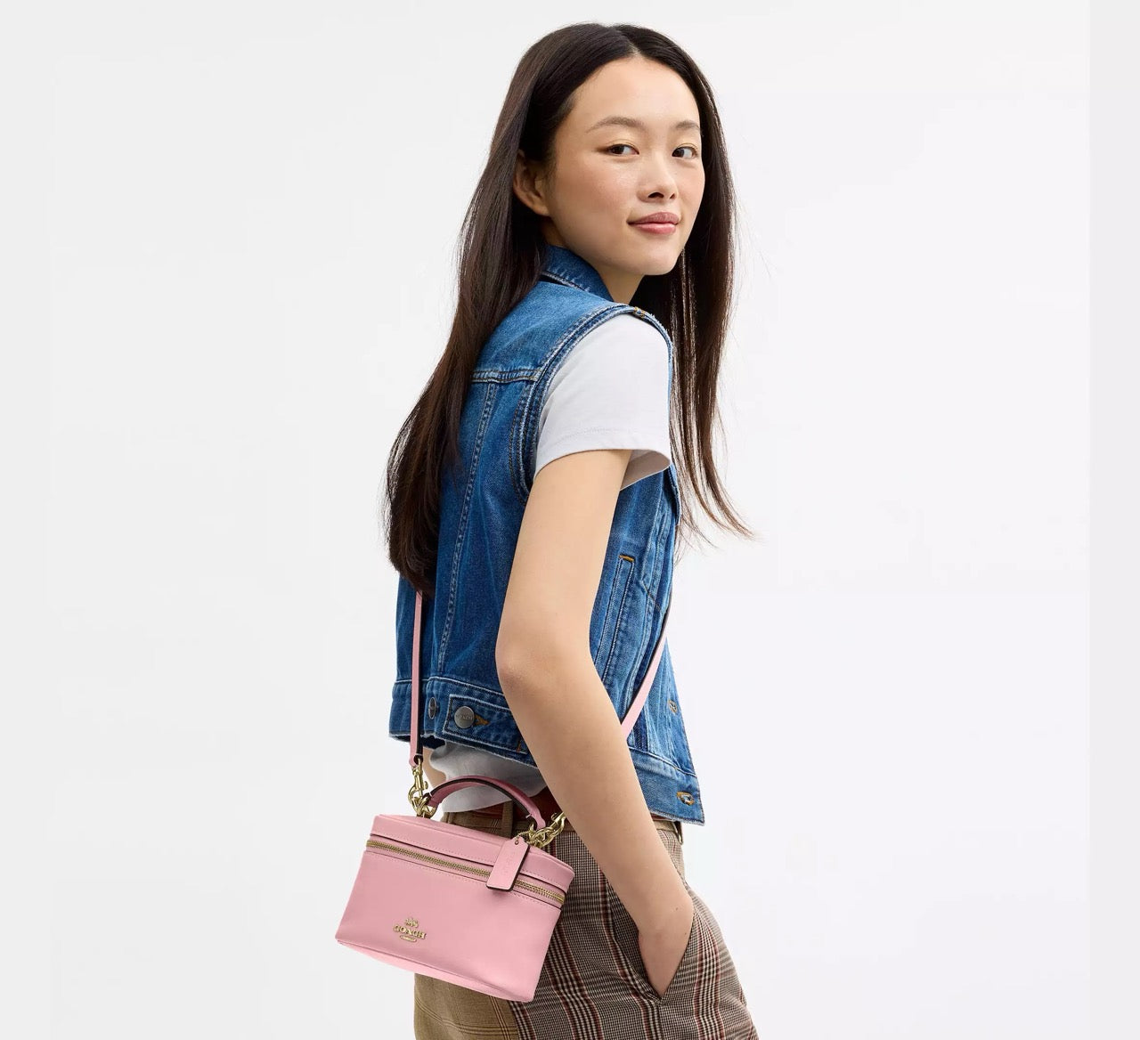 [INCOMING ETA 30 DAYS] COACH Rainer Crossbody Bag 18 in Soft Pink (CEO24)