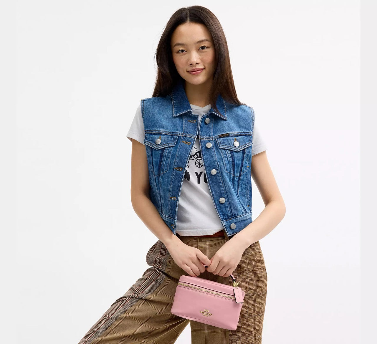 [INCOMING ETA 30 DAYS] COACH Rainer Crossbody Bag 18 in Soft Pink (CEO24)
