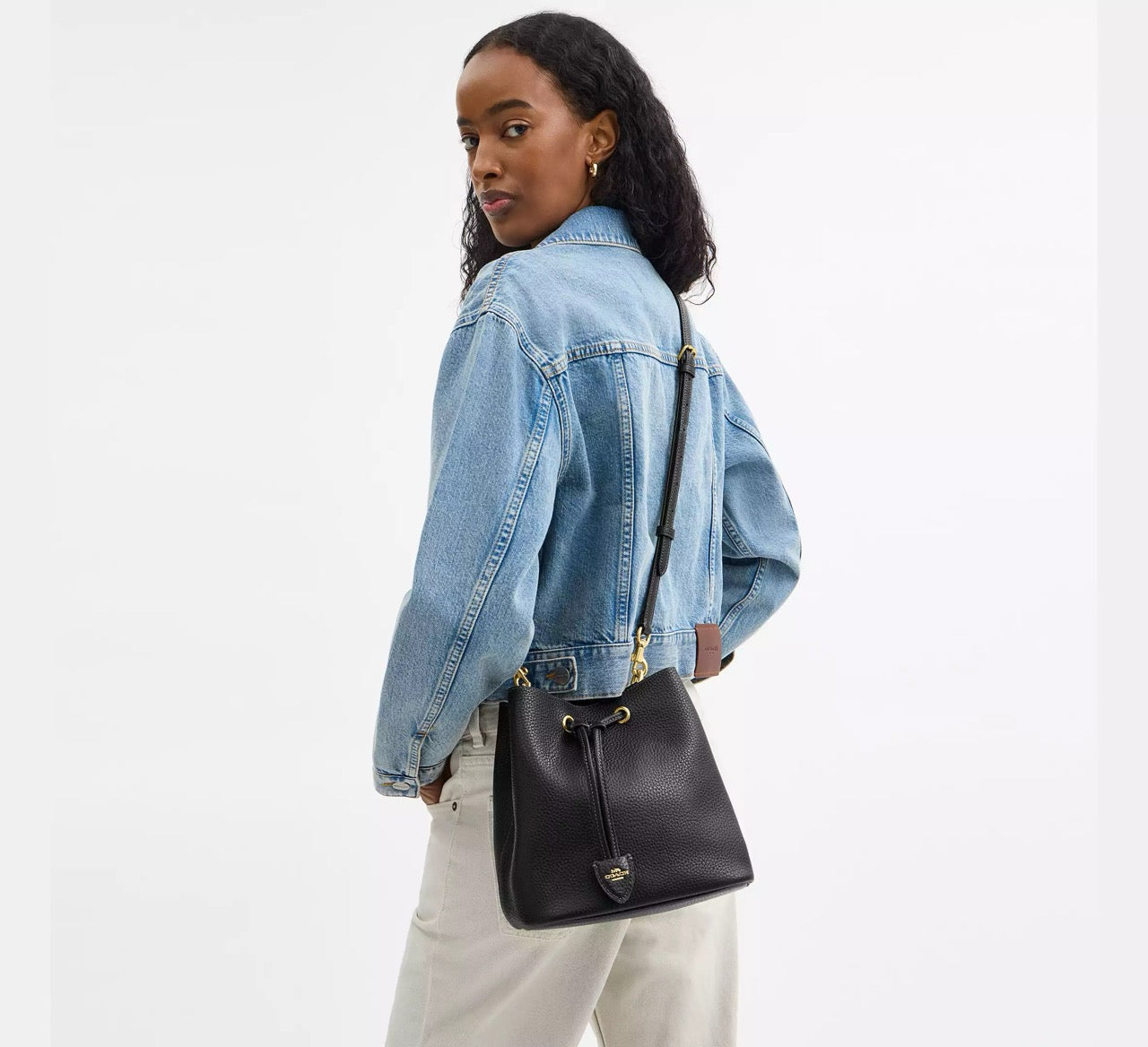 ブランド別 特価！ 人気 COACH コーチ ローアン ペブル レザー 2WAY 