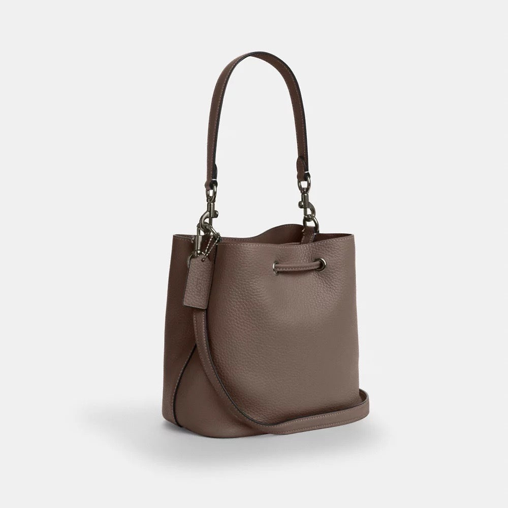 [INCOMING ETA 30 DAYS] COACH Rowan Bucket Bag in Dark Stone (CBH06)
