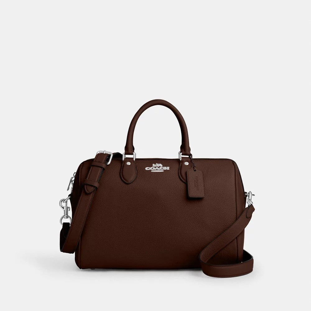 [INCOMING ETA 30 DAYS] COACH Rowan Large Satchel Bag in Maple (CV960)