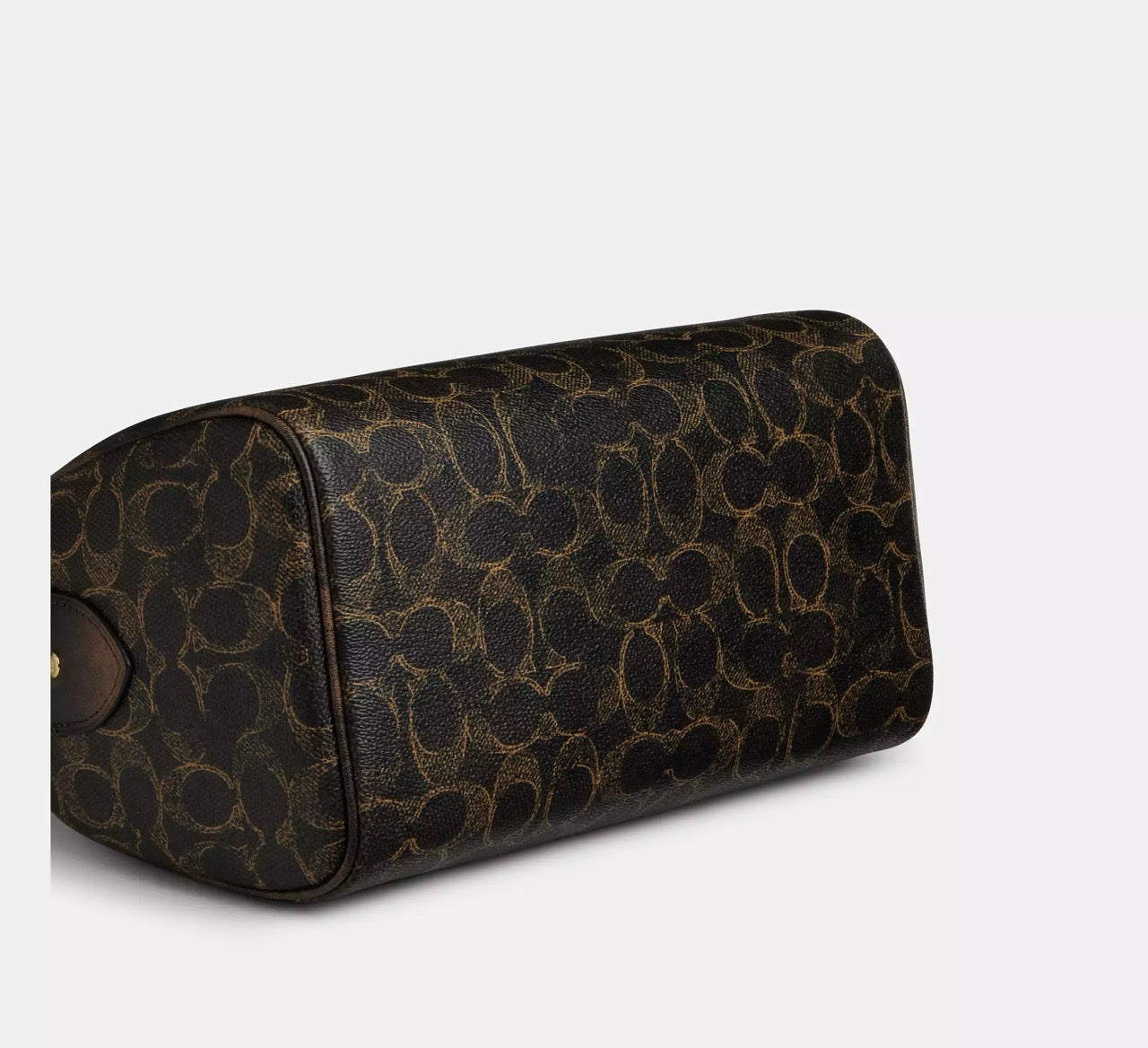 [INCOMING ETA CUBA RAYA] COACH Rowan Satchel Bag In Loved Signature Canvas With Charms in Gold/Brown (CDY16)