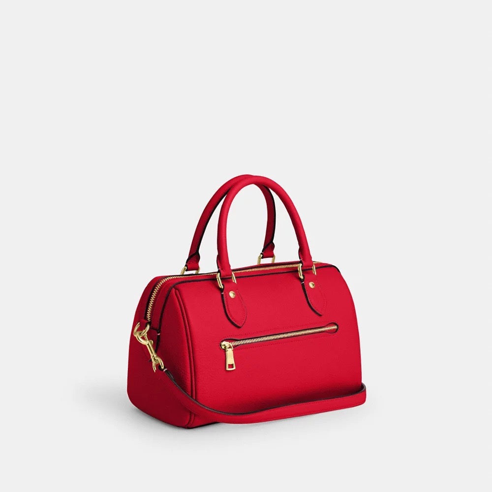 [INCOMING ETA 30 DAYS] COACH Rowan Satchel Bag in Bold Red (CV962)